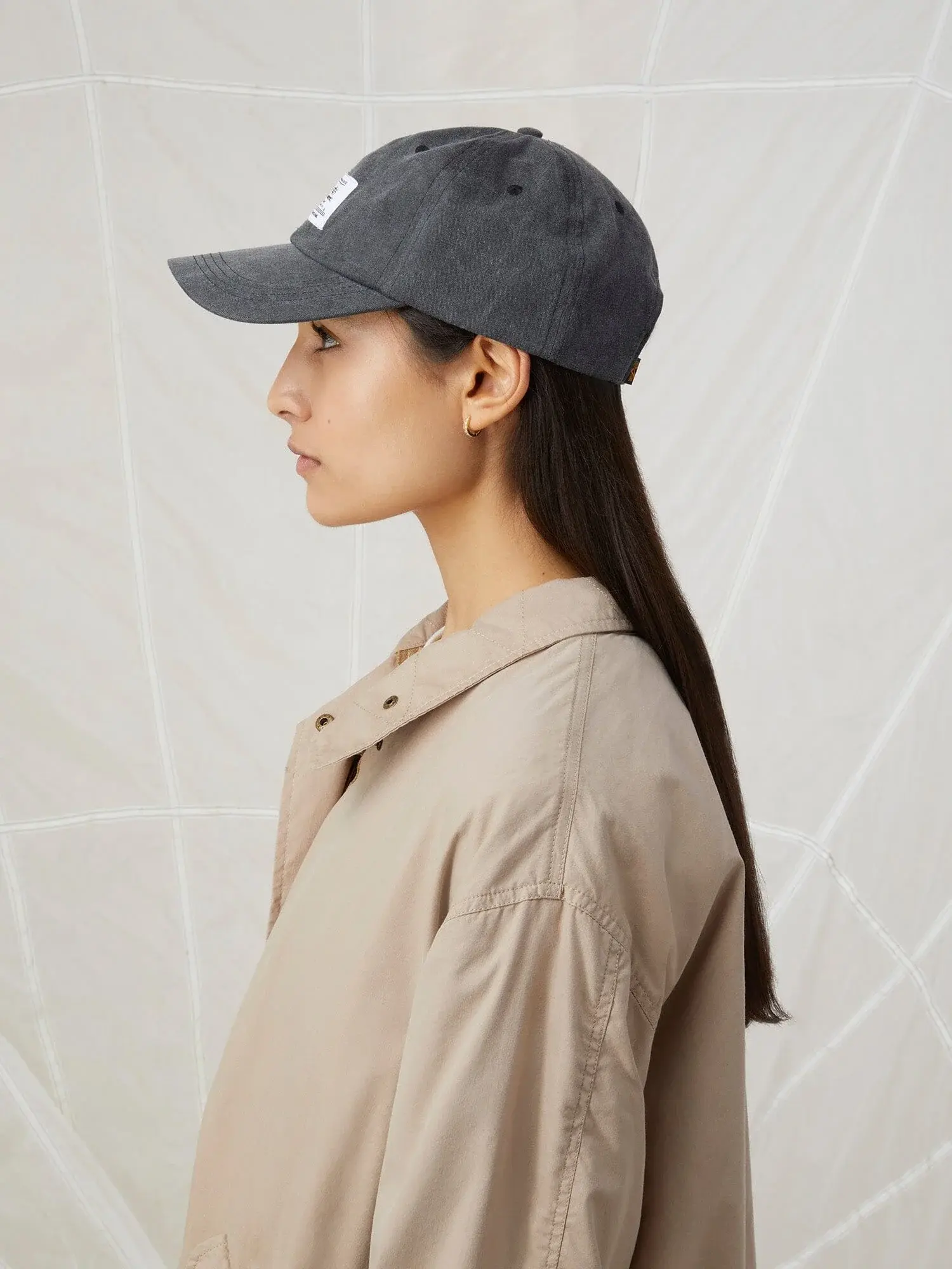 Alpha Industries｜ (BATTLEWASH CAP (UHB52500C1 BLACK)) ALPHA INDUSTRIES Battlewash Cap in Black | FWRD
