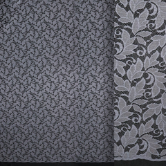 Тюль жаккард, пр-во Турция, ш. 295 см, серый