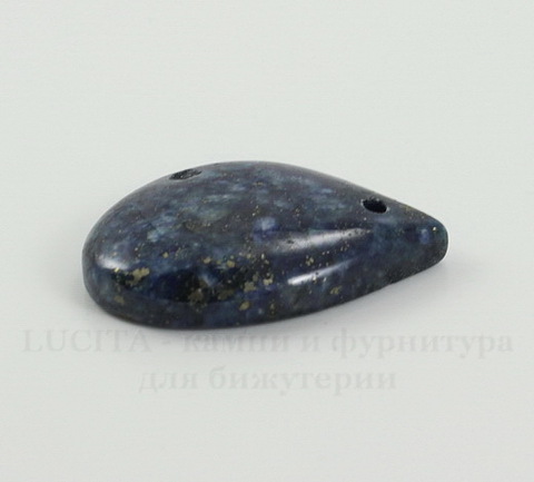 Подвеска Ляпис Лазурит (прессов., тониров) (цвет - темно-синий) 31,6х22,5х6,7 мм №112