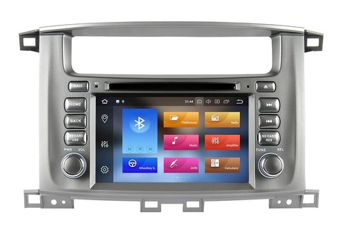 Магнитола Toyota Land Cruiser 100 (2003-2007) Android 10 4/64GB IPS DSP модель 7A112PX5