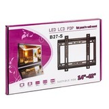 Кронштейн настенный для телевизоров 14"-43" LCD/LED PDP B27-S без регулировок (Черный)