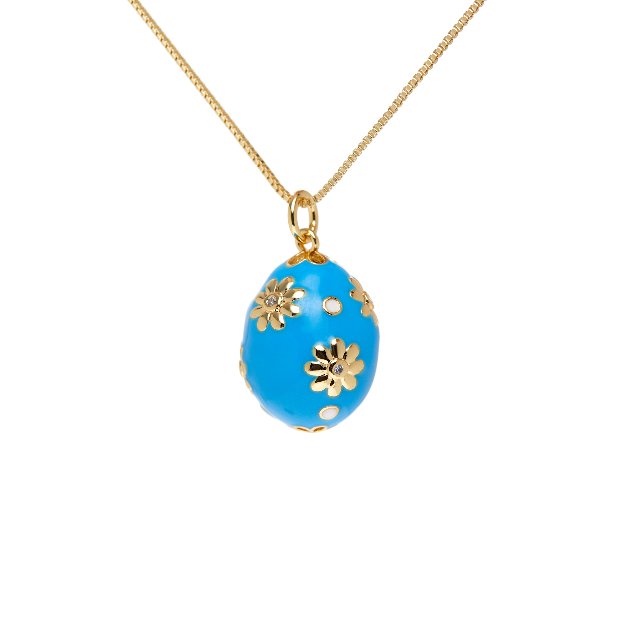 DÉJÀ VU Колье Floral Easter Necklace – Blue