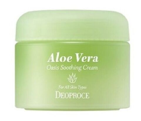 Deoproce Aloe Vera Oasis soothing cream Крем для лица успокаивающий с алое