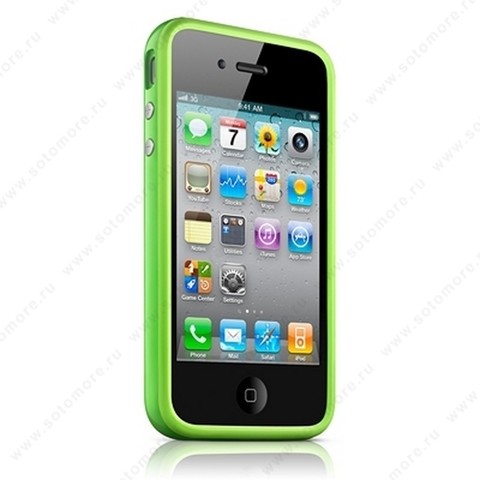 Бампер Apple для Apple iPhone 4s/ 4 Bumper - Green