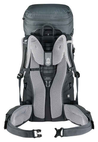 Картинка рюкзак туристический Deuter Aircontact Lite 45+10 SL shale-graphite - 2