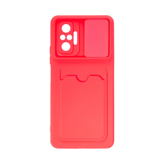 Чехол для телефона X-Game XG-S0821 для Redmi Note 10 Pro Розовый Card Holder