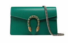Сумка Gucci Dionysus GG Super Mini зеленый