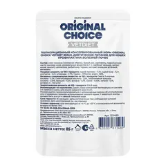 Original CHOICE VETDIET Renal консервы для взрослых кошек профилактика болезней почек 85 гр