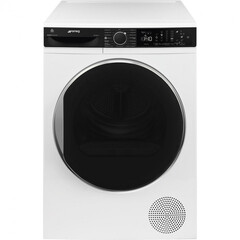 Сушильная машина Smeg DT393RU4, конденсационная сушка c тепловым насосом, до 9 кг, 15 программ Сушильная машина Smeg DT393RU4, конденсационная сушка c тепловым насосом, до 9 кг, 15 программ