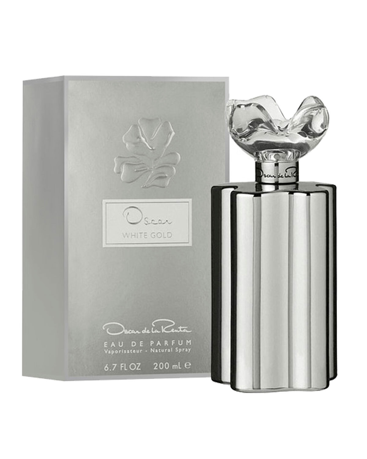 Oscar de la renta white gold new arrivals