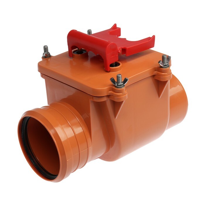 Обратный клапан FLEXTRON, d=110 мм, наружный (арт. 4999858) купить по ...