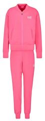 Женский теннисный костюм EA7 Woman Jersey Tracksuit - pink yarrow