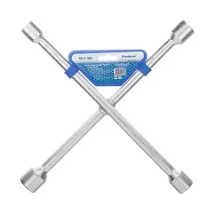 59-2-303 Ключ баллонный КРЕСТ, 17 x 19 x 21 x 22 мм, HCS, усиленный (РемоКолор)