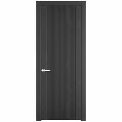 Межкомнатная дверь эмаль Profil Doors 1.12P графит глухая