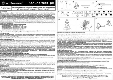 Кольпо-тест рН