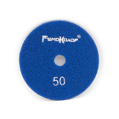 74-5-005 Круг алмазный гибкий шлифовальный АГШК / ЧЕРЕПАШКА, 100 мм, № 50, сухая шлифовка (РемоКолор)