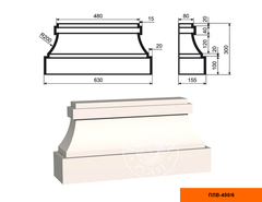 Пилястра ПЛВ-450/6 (база)