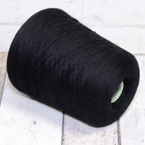 Меринос экстрафайн AMICO SOFT 2/30 черный