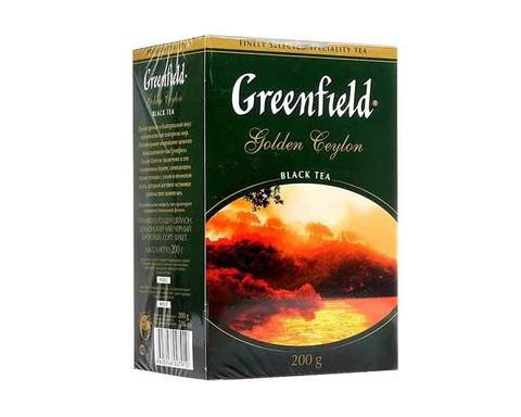 Чай черный листовой Greenfield Golden Ceylon, 200 г