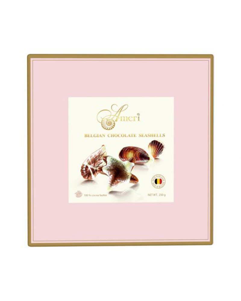 Шоколадные конфеты Ameri с начинкой пралине (розовая) 250 гр.