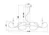Люстра Maytoni Atlanta MOD051PL-09TR