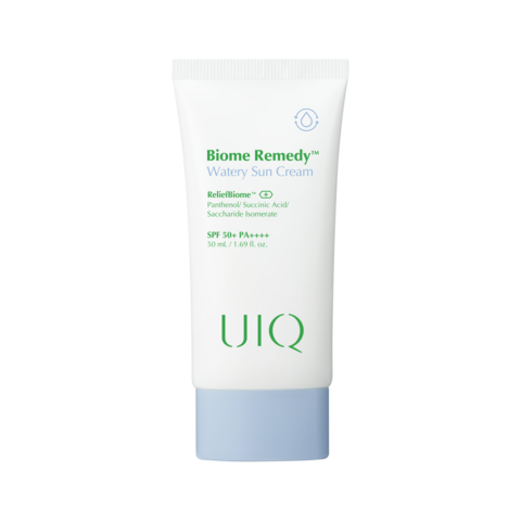 Крем UIQ для лица солнцезащитный увлажняющий  - UIQ Biome Remedy Watery Sun Cream