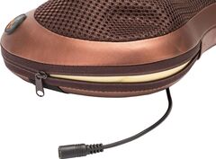 Массажная подушка «ШЕЯ, ПЛЕЧИ, СПИНА», коричневая Bradex