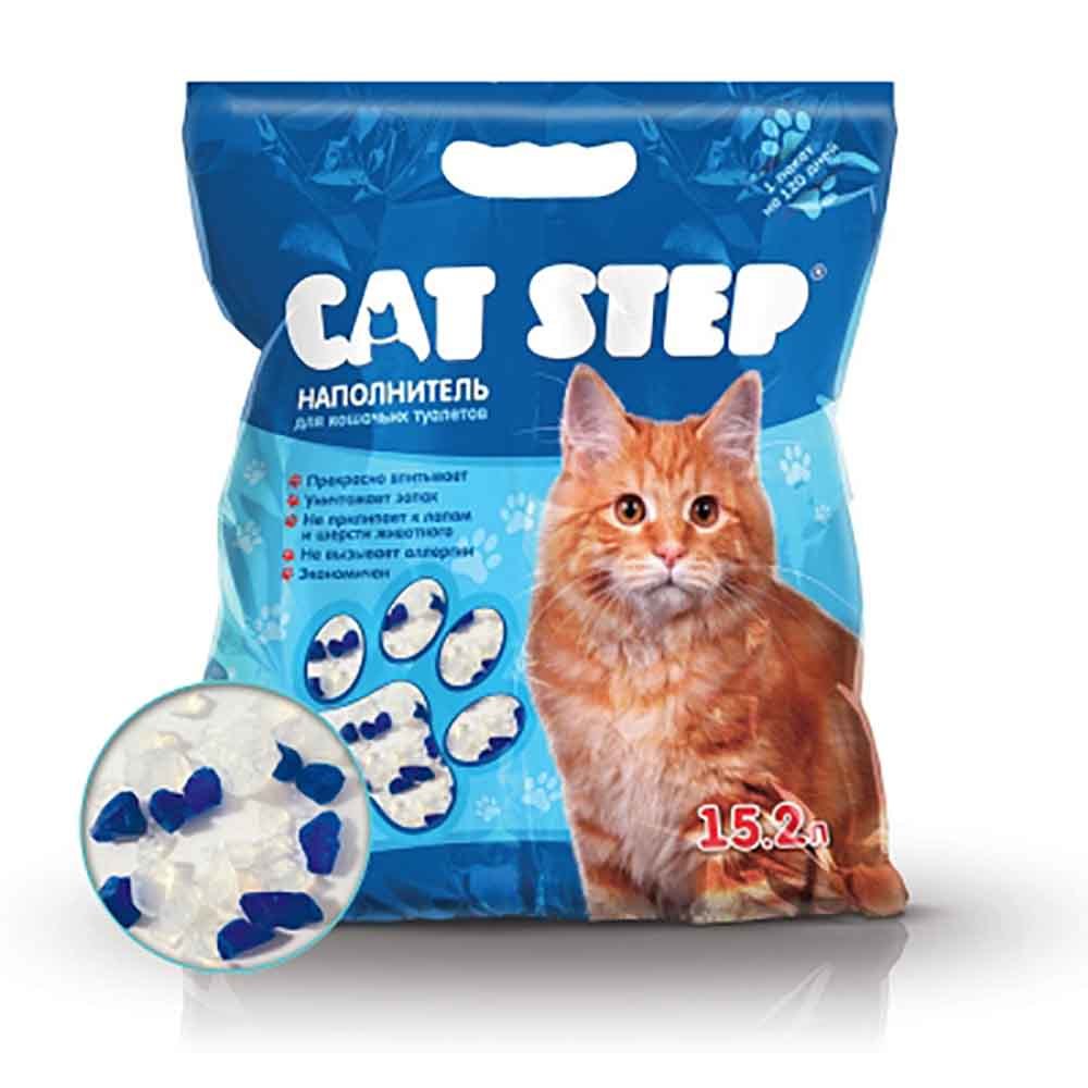 Какой лучше выбрать наполнитель для кошачьего туалета. Силикагелевый наполнитель Cat Step. Силикогелевый наполнитель cet Step. Силикагель Cat Step 15.2. Кэт степ наполнитель силикагелевый.