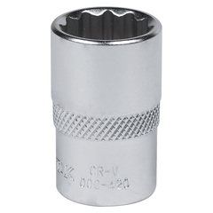 МАСТАК (000-42021) Головка торцевая стандартная двенадцатигранная 1/2", 21 мм