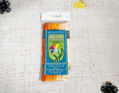 Нитки мулине набор "Цветик-семицветик", №2-Оранжевый лепесток, 7*10м, 100% хб