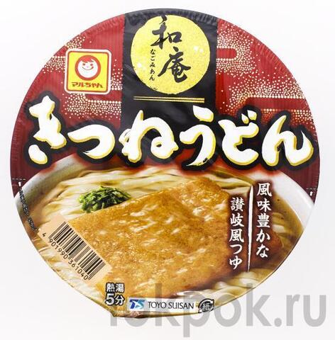 Лапша Кицунэ Удон лапша с жаренным тофу Toyo Suisan, 85 гр