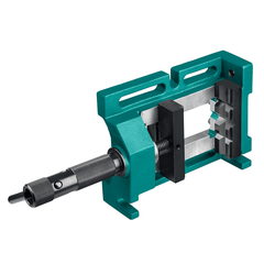 KRAFTOOL 100 мм, трехсторонние, станочные сверлильные тиски (32716-100)