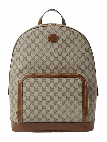 Рюкзак Gucci GG Supreme коричневый