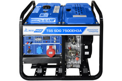 Дизель генератор трехфазный TSS SDG 7500EH3A - [7 кВт / 380V] эл. старт