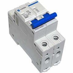 Модульный автоматический выключатель KNS3-63-DC-2P-C6