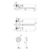 Lemark LM7541C Смеситель Practica универсальный с плоским поворотным изливом 300 мм (LM7541C)