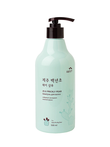 Увлажняющий шампунь для волос с экстрактом кактуса Flor de Man Jeju Prickly Pear Hair Shampoo