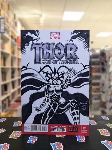 Thor God Of Thunder #1 (Blank Cover от Алексея Горбута)