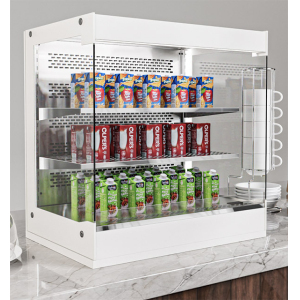 Витрина холодильная встраиваемая Finist FRESH CUBE Compact FCc-10/7/1035 (1000х700х1035/1635) RAL9016