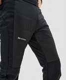 Премиальный костюм для лыж и зимнего бега Nordski Hybrid Pro 2.0 Ice Mint/Black мужской