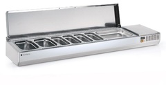 Витрина холодильная Coreco EI 225T для ингредиентов 10*GN1/4 -150 мм