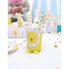 Стаканы в виде льва «Цирк для малышей» 12 шт.