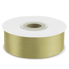 Лента Атласная (2,5см*22,85м) Золотисто-оливковый