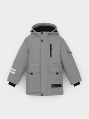 куртка  для мальчика  ВК 36105/1 ГР (104-122)