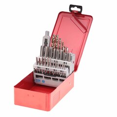 Набор метчиков комплектных М3-М12 29пр DIN352 HSSE-Co5 Ruko 245003E