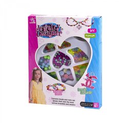 
          Набор для создания украшений-бусины Alingar, 220х170х30мм, "Sparkly", 8 вид.бус., 1х3,9м резинка, карт. уп.