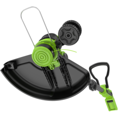 Триммер Greenworks G40LT331K2 40V (33 см) аккумуляторный, с АКБ 2 А/ч и ЗУ