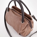 Сумка Саломея 278 македония миндаль + шоколад