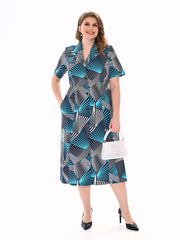 4536 Халат на пуговицах