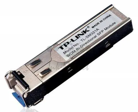 Модуль TP-LINK TL-SM321A 1000Base-BX WDM двунаправленный SFP-модуль, разъём LC, TX:1550нм/RX:1310нм, одномодовый, 10км (030513)